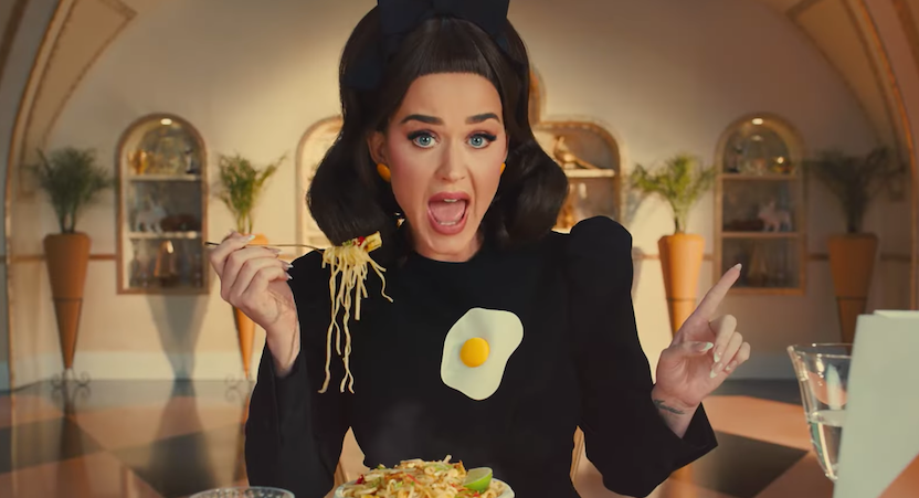 Katy Perry stars in new Just Eat campaign.